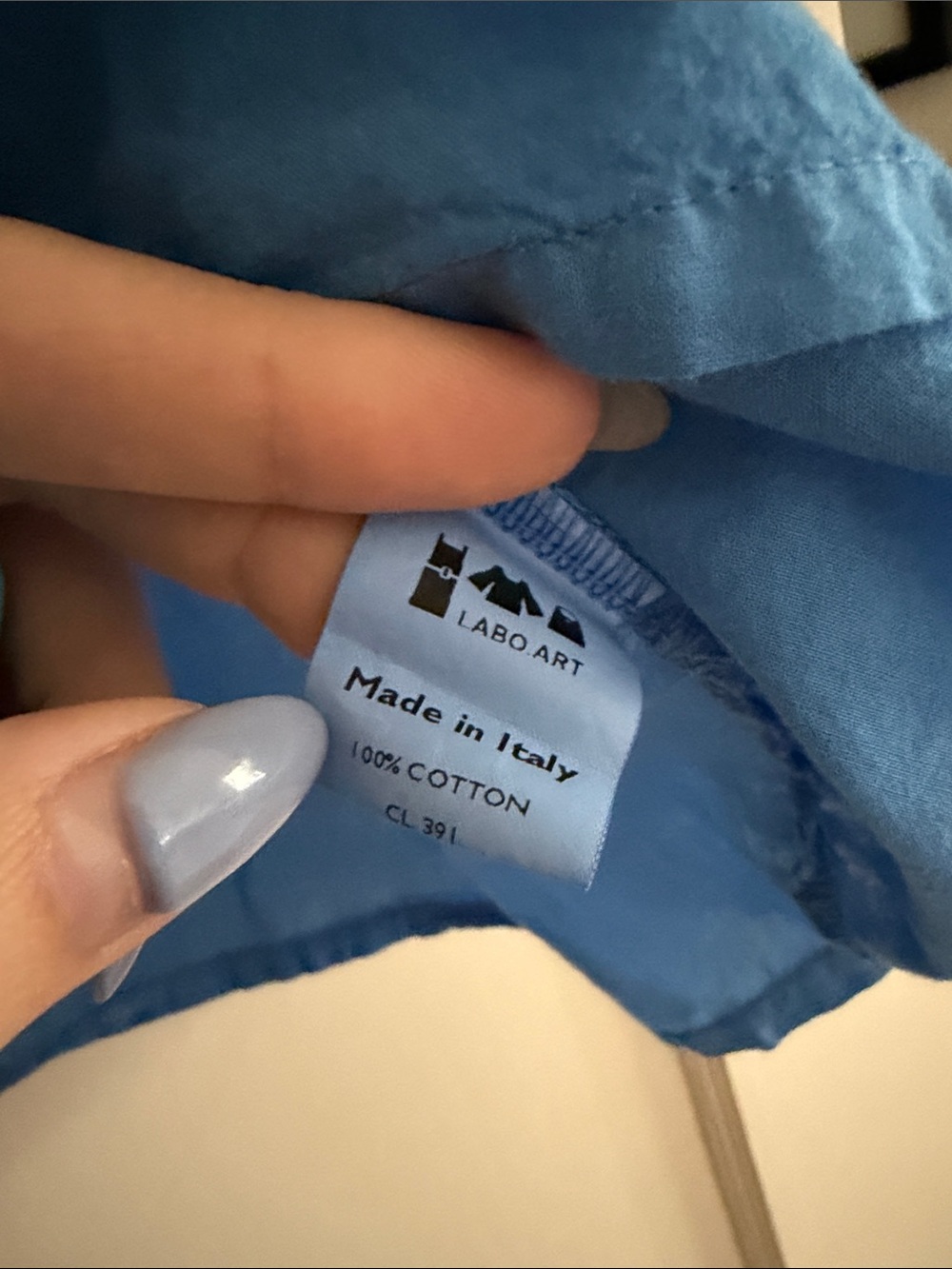 Everyday Boxy Tee in Sky Blue - Women's Short Sleeve - Picture 3 of 4